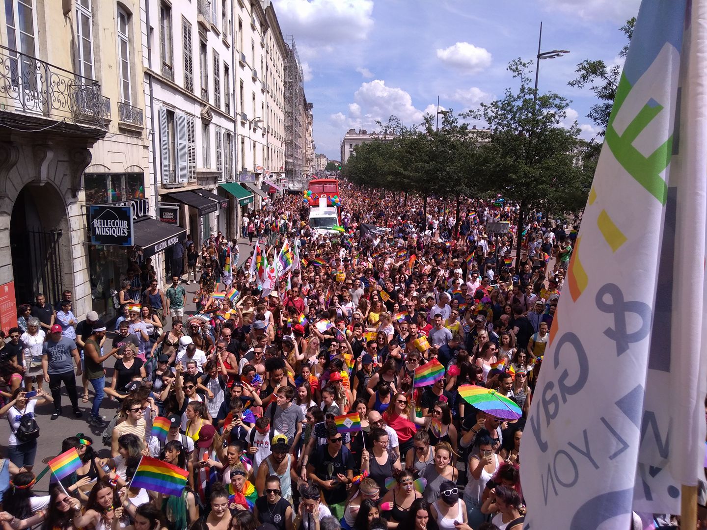 Lyon organise la marche des fiertés le 10 juin 2023
