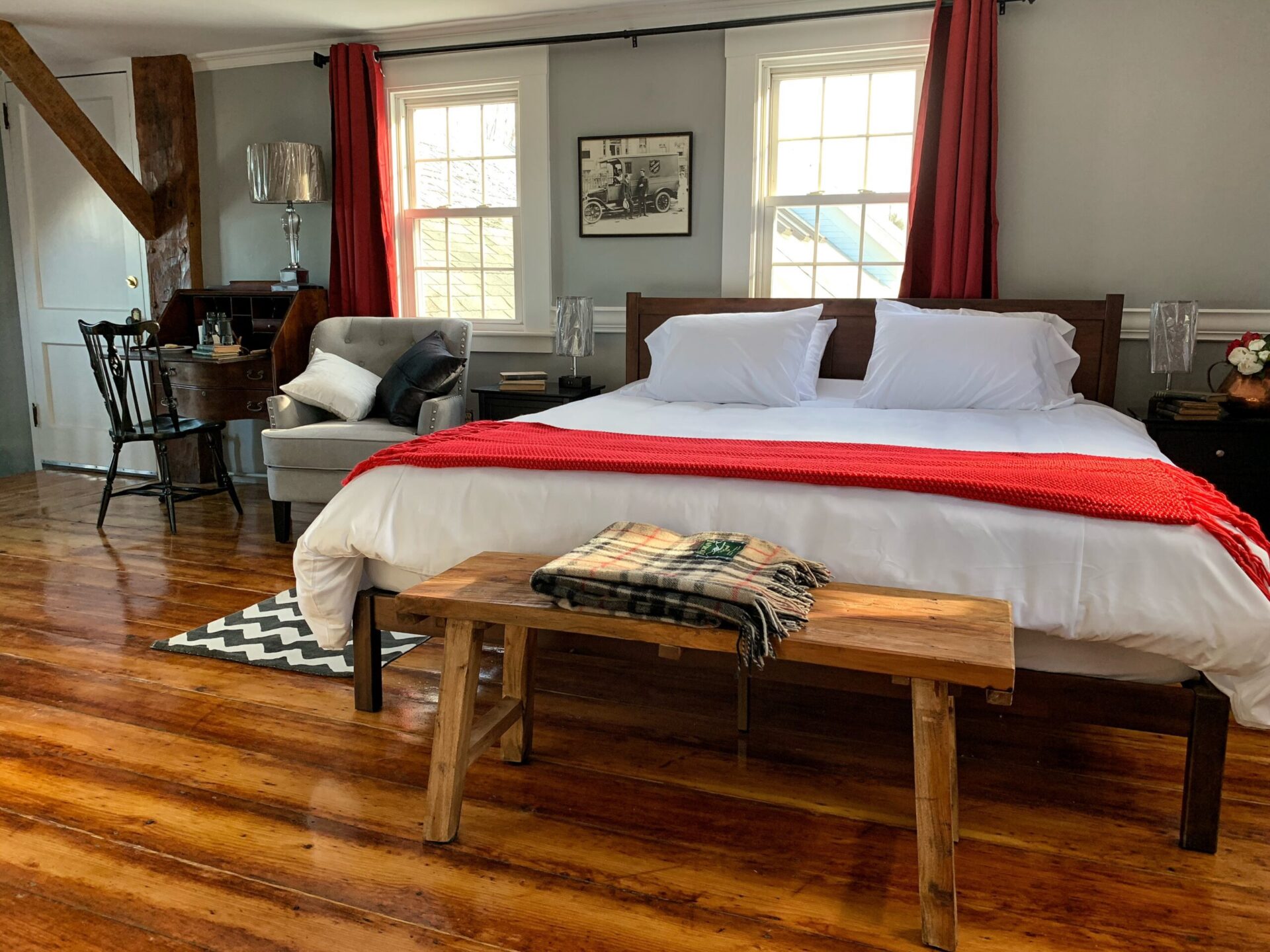 Top of the Ridge Farm Bed & Breakfast est une maison d'hôtes gay friendly à New Durham dans le New Hampshire aux États-Unis