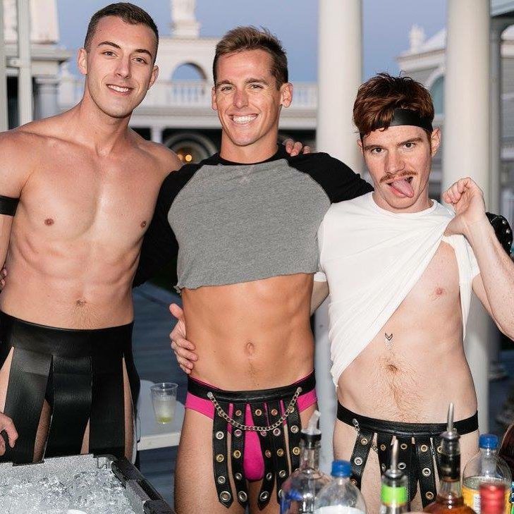 Belvedere Guest House for Men est une maison d'hôtes gay à Fire Island New York