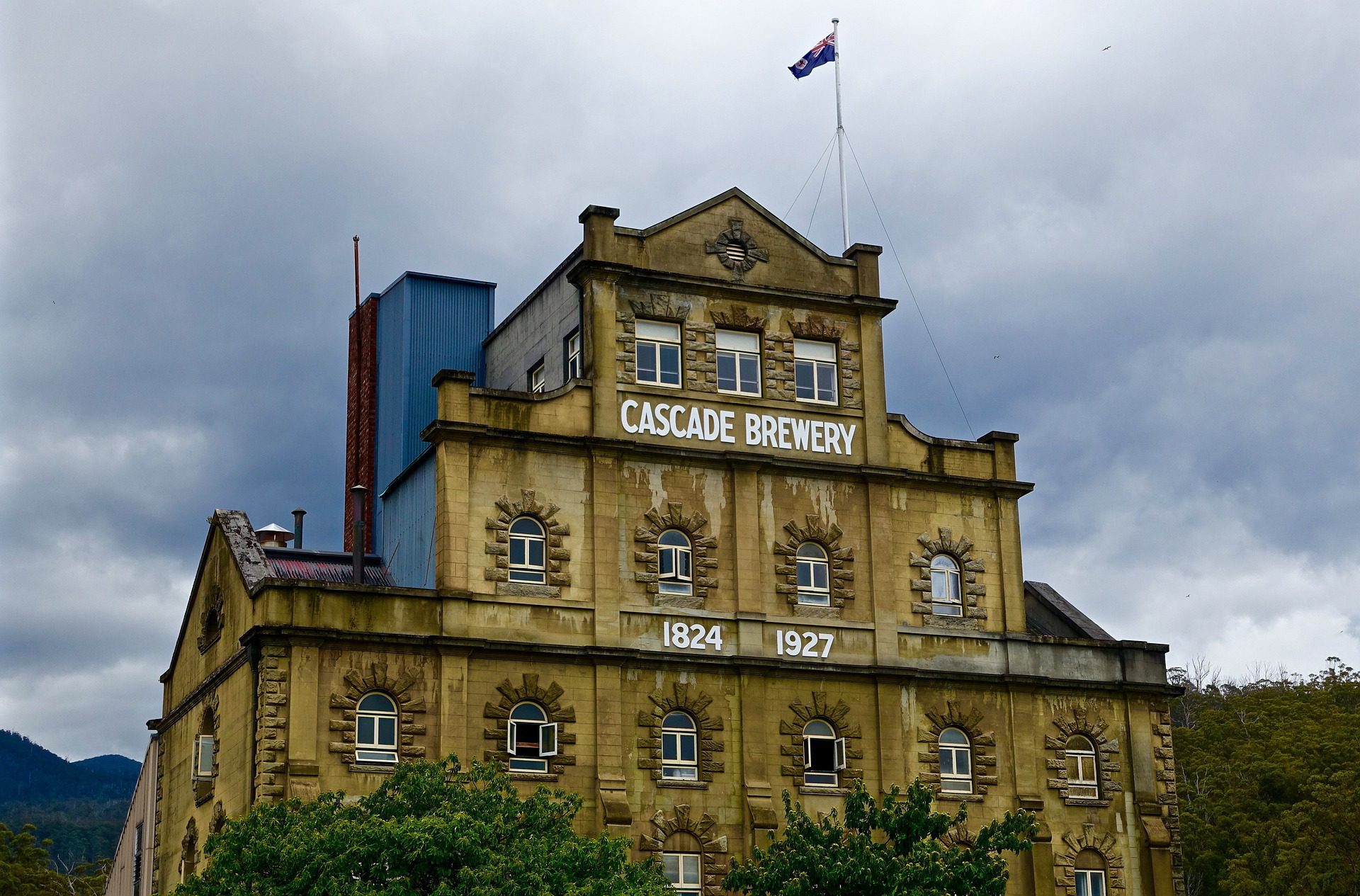 Centre-ville d'Hobart en Tasmanie