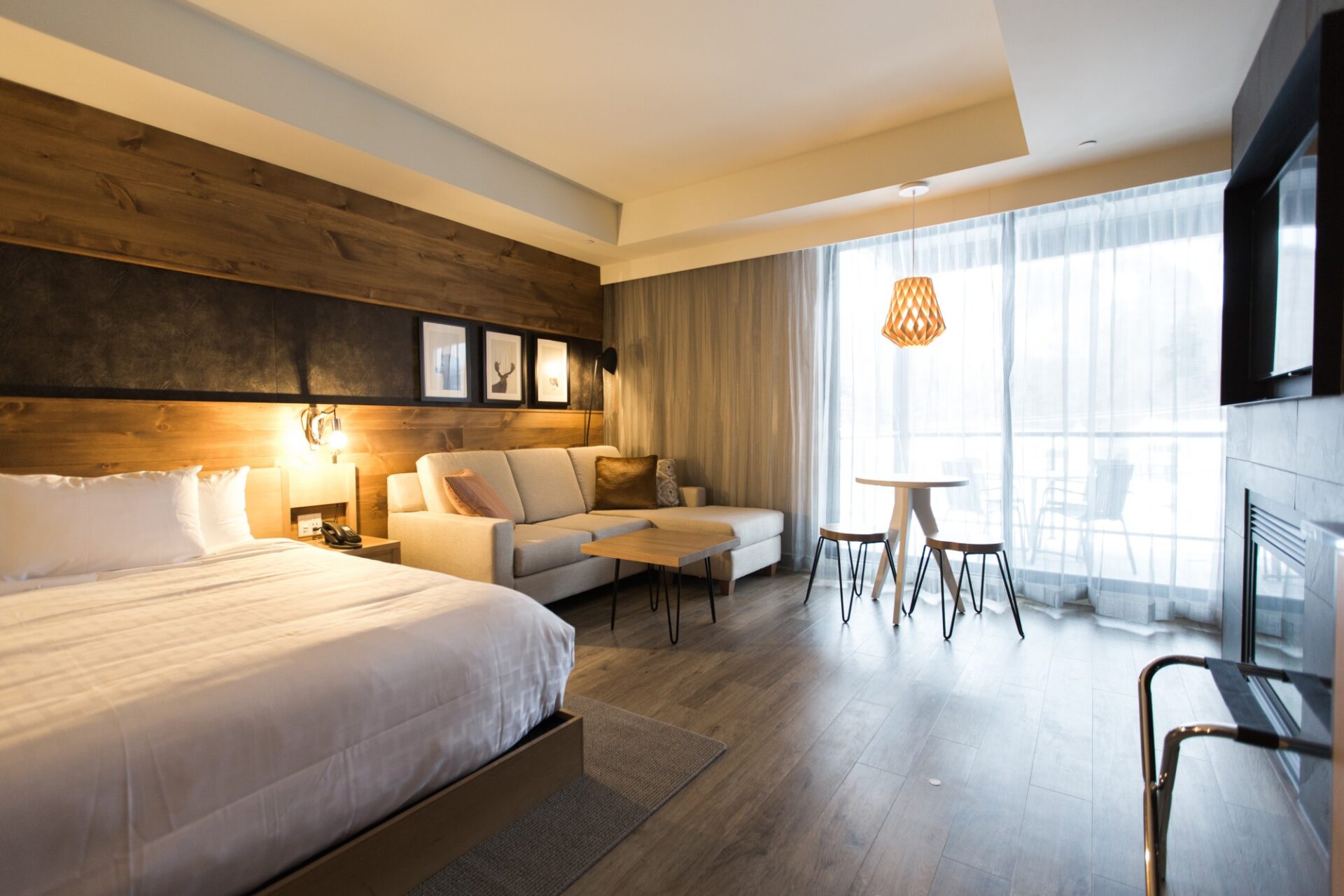 Espace Quatre Saisons est un hôtel gay friendly à Orford près de Magog en Estrie au Québec