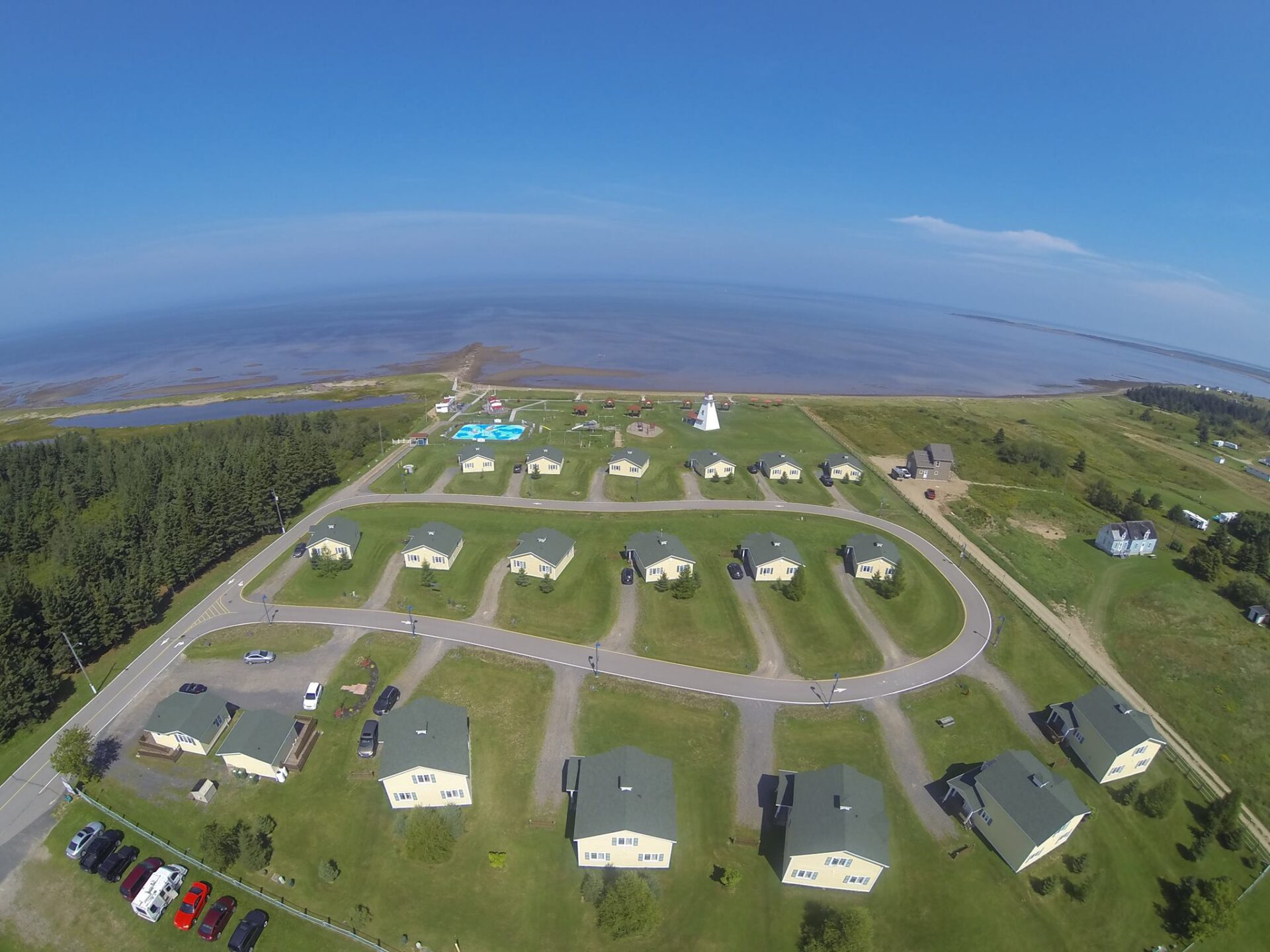 Les Chalets de la Plage du Bas Caraquet est un chalet gay friendly à Caraquet au Nouveau-Brunswick