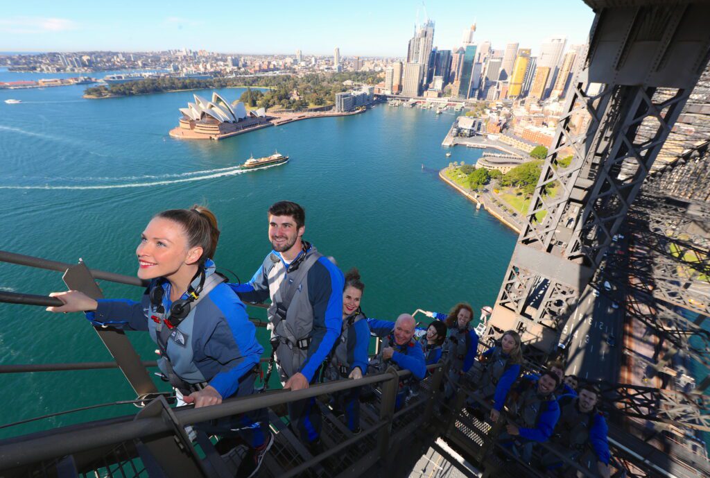 Monter sur le pont Harbour Bridge de Sydney