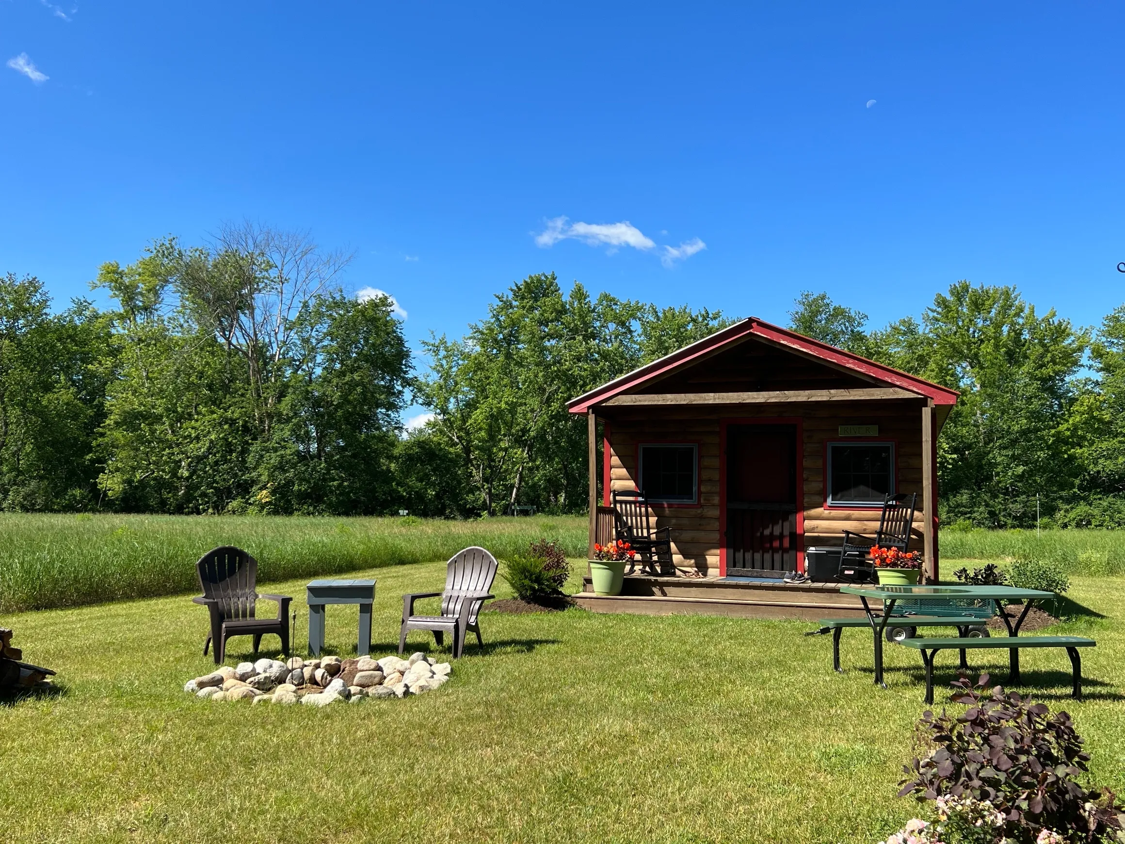 Blue Heron Farm and Retreat est une maison d'hôtes gay friendly à Turner dans le Maine aux États-Unis