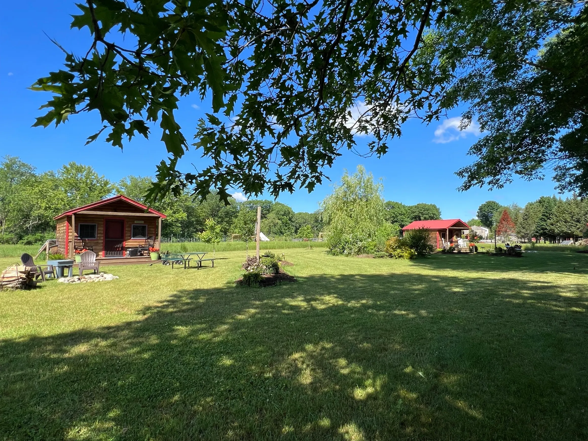 Blue Heron Farm and Retreat est une maison d'hôtes gay friendly à Turner dans le Maine aux États-Unis