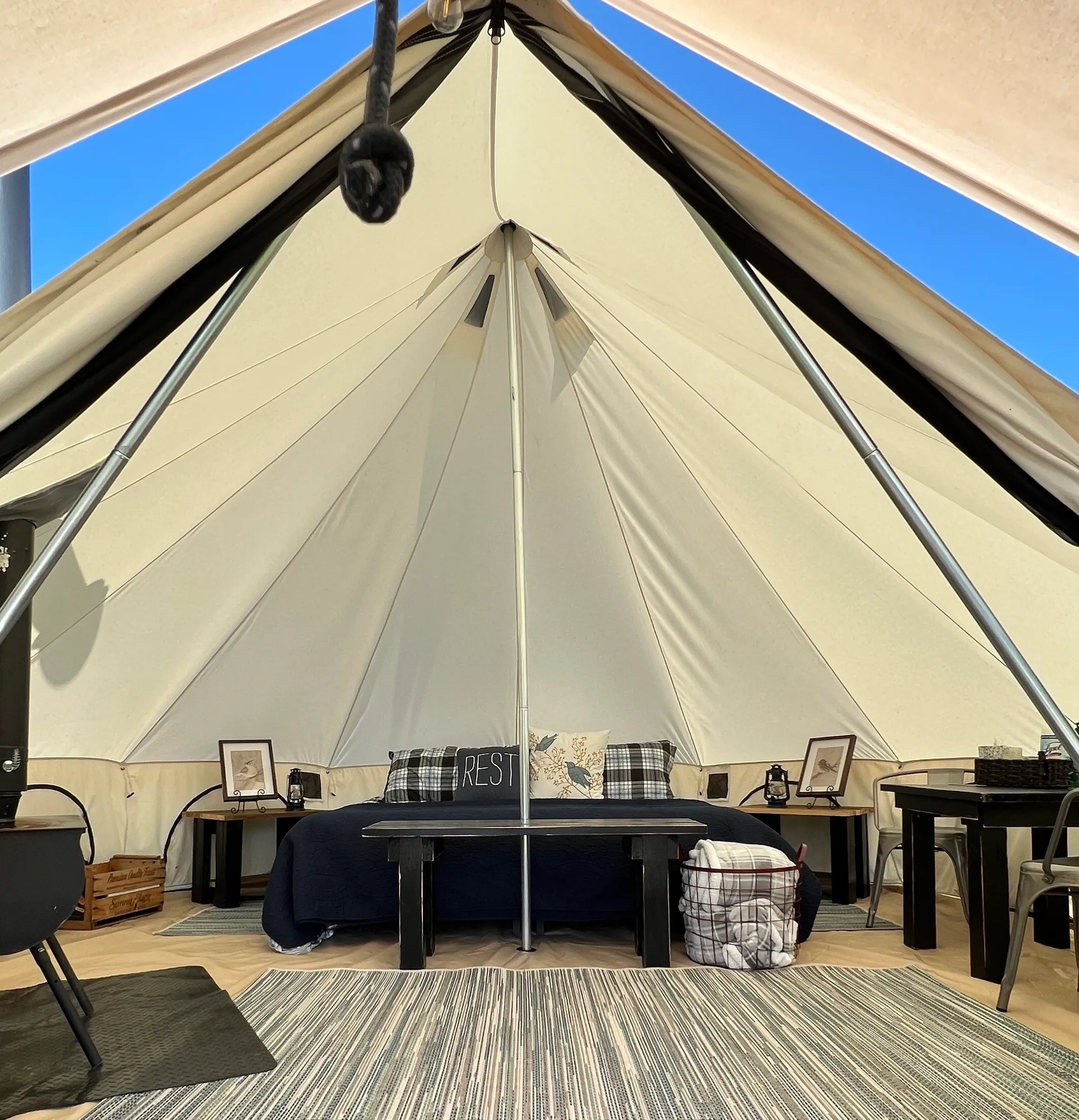 Blue Heron Farm and Retreat est une maison d'hôtes gay friendly à Turner dans le Maine aux États-Unis