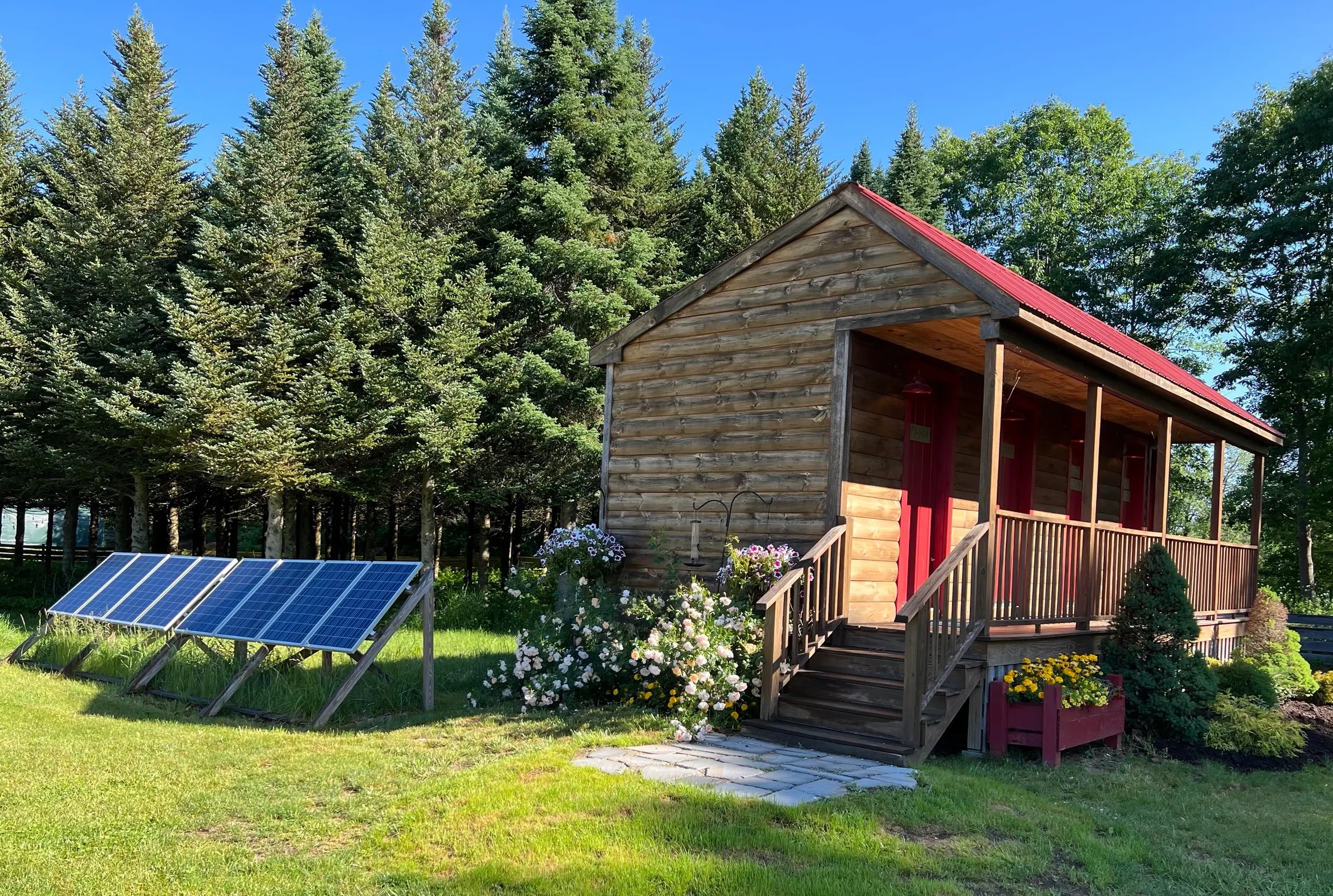 Blue Heron Farm and Retreat est une maison d'hôtes gay friendly à Turner dans le Maine aux États-Unis