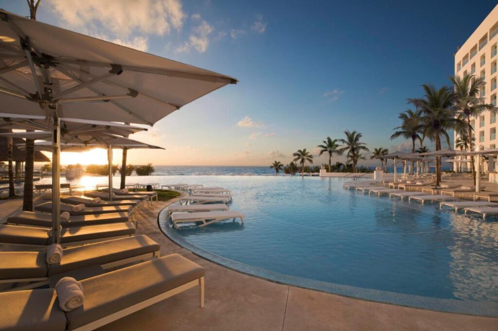 Le Blanc Spa Resort à hôtel gay friendly pour adultes seulement à Cancun dans la Riviera Maya au Mexique