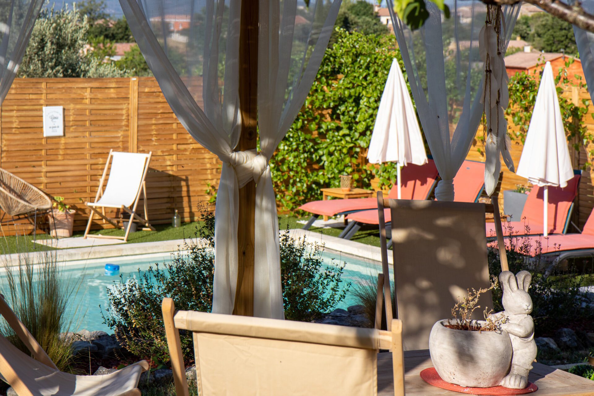 Le Cocon du Mûrier est une maison d'hôtes gay friendly à Courry en Ardèche