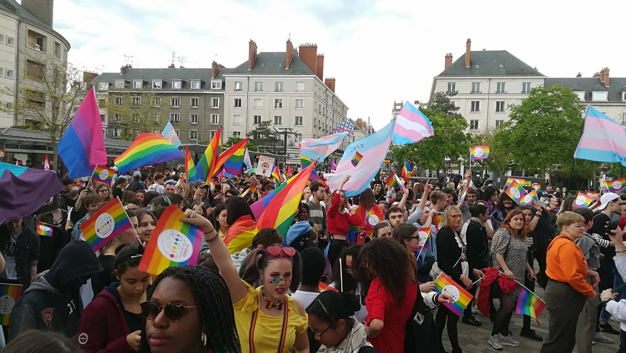 Orléans organisait sa 10ème marche de la fierté LGBT