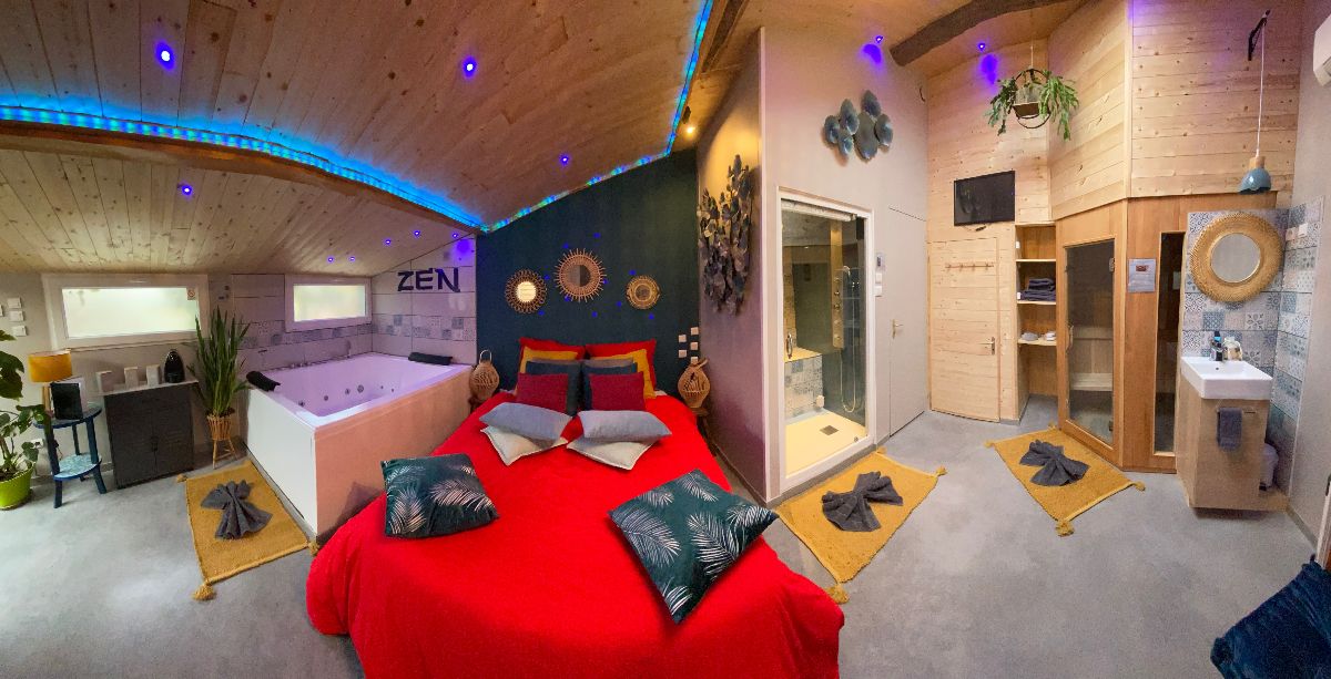 Zen Swim est une maison d'hôtes gay men only à Niévroz dans l'Ain