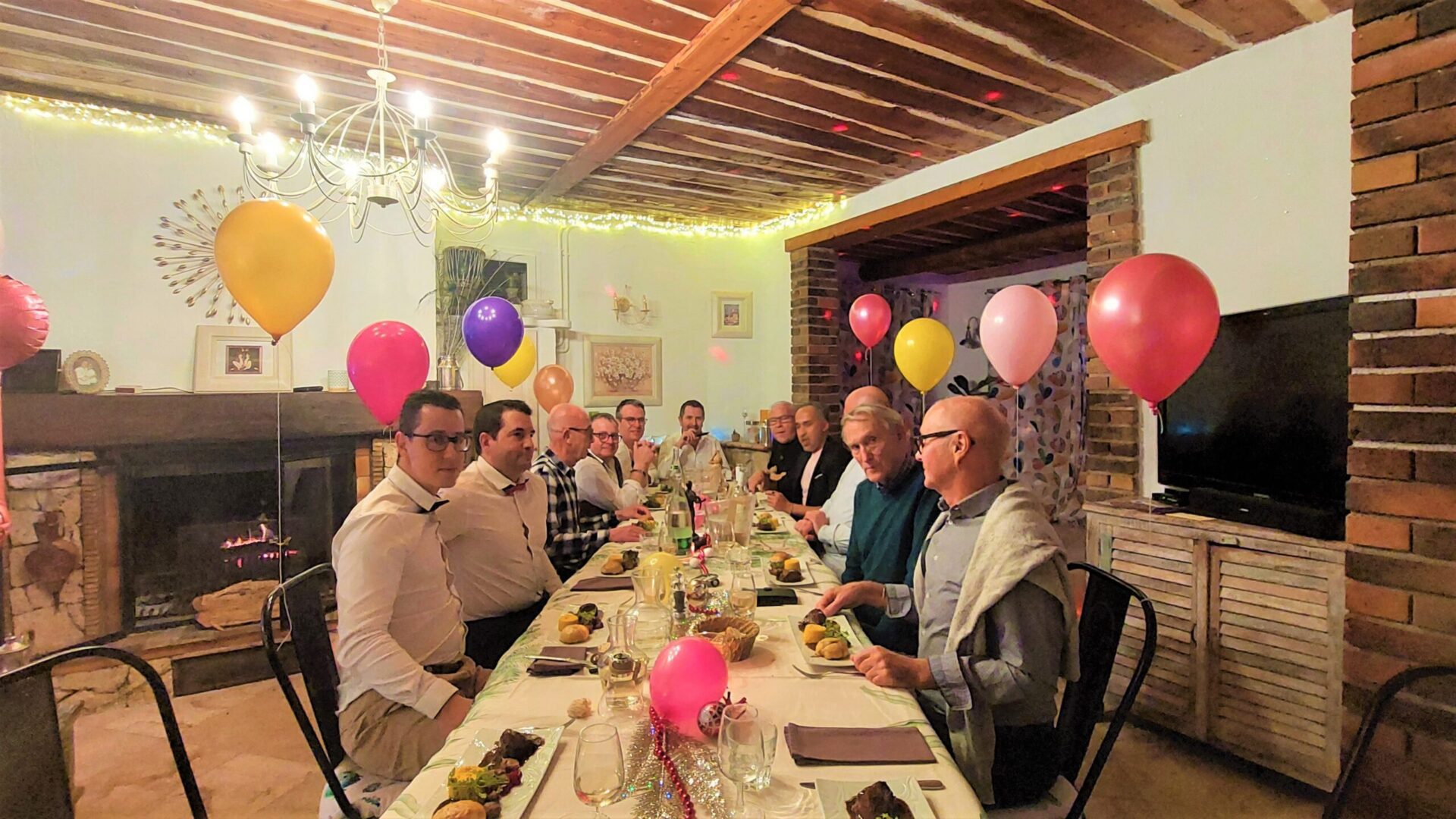 Nouvel ans avec les garcçons