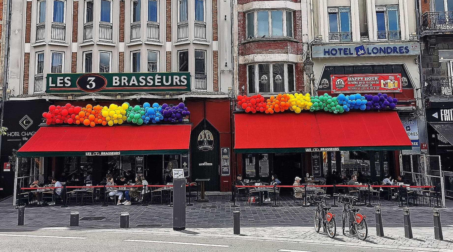 Environ 20 000 personnes présentes à la gay pride de Lille