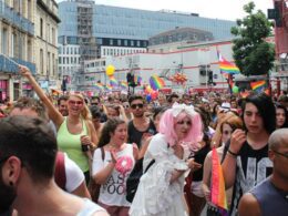 Environ 10 000 personnes à la marche des fiertés de Bordeaux 2023