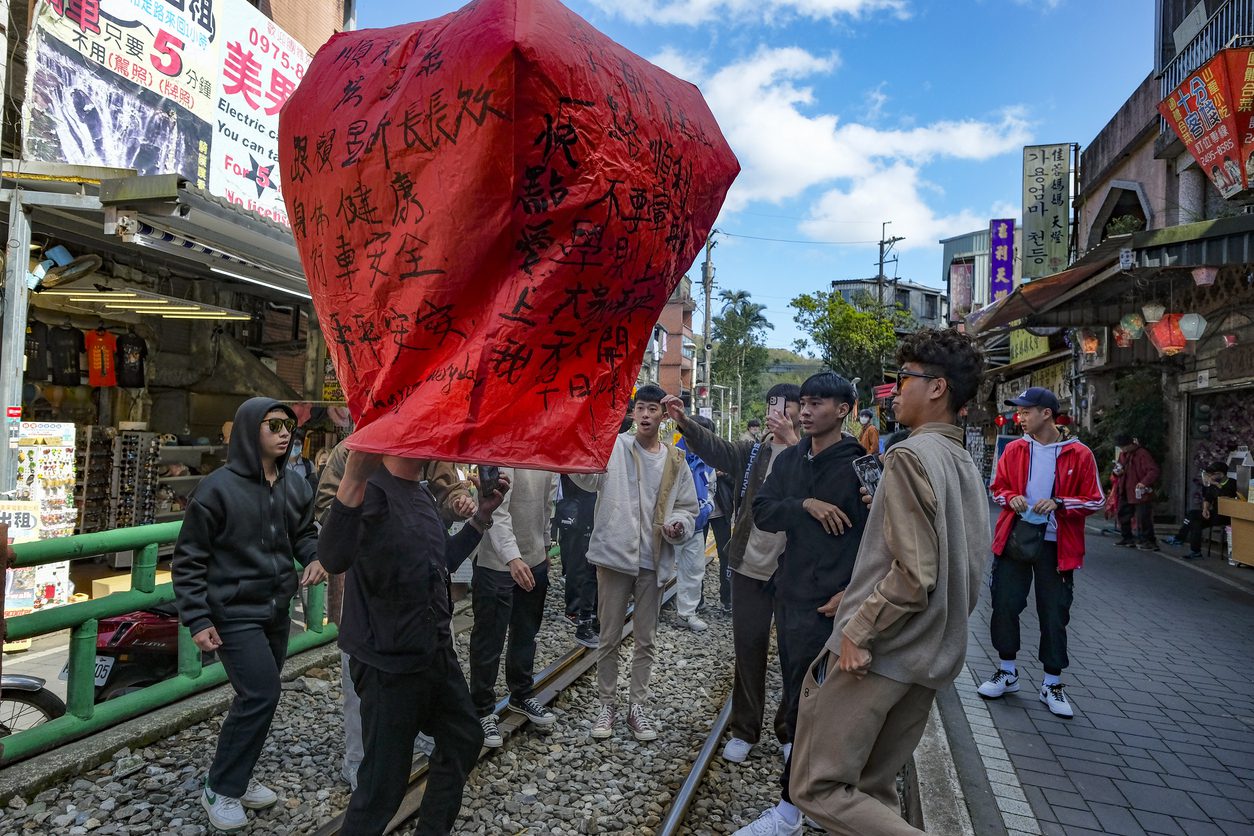 La scène gay à Shifen