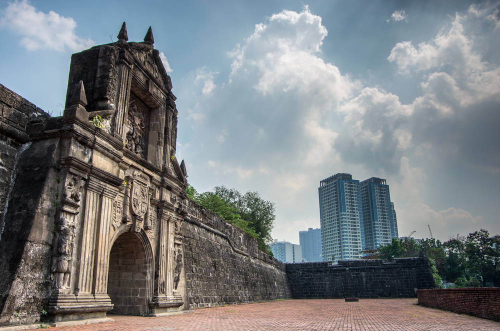 Intramuros, le cœur historique de la ville de Manille