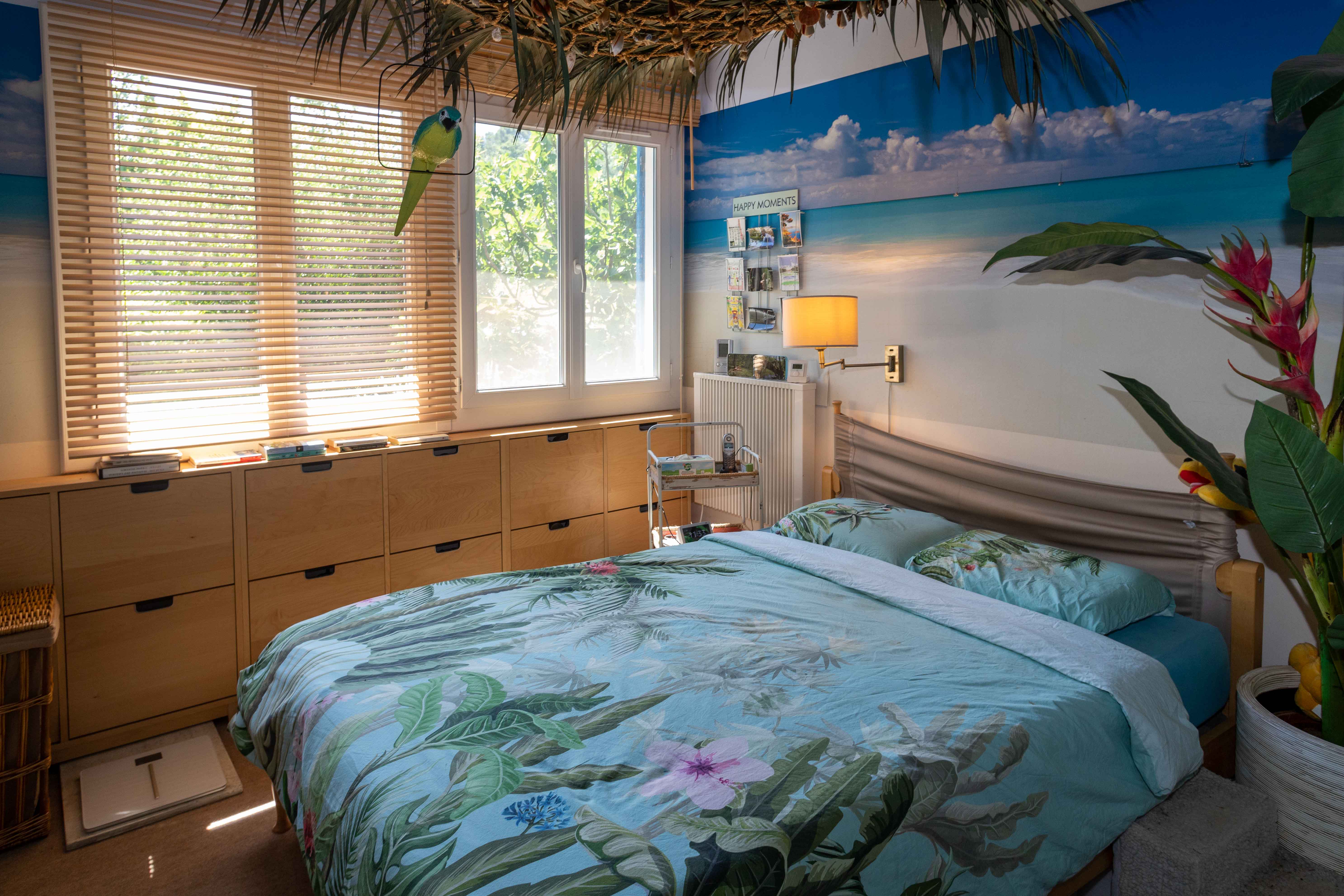 chambre SAINT TROPEZ - lit double français 140x200 cm